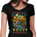 Black Magic Sweater Women's V-Neck - Adult & Kids T-Shirts, Sweatshirts & Hoodies apparel design preview 1