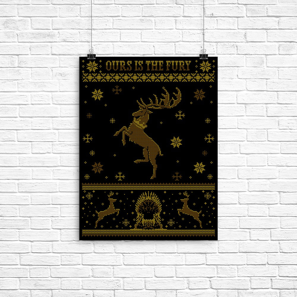 Black Stag Sweater Poster - Adult & Kids T-Shirts, Sweatshirts & Hoodies apparel design preview 1