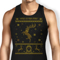 Black Stag Sweater Tank Top - Adult & Kids T-Shirts, Sweatshirts & Hoodies apparel design preview 1