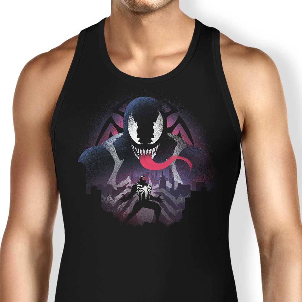 Black Symbiote Tank Top - Adult & Kids T-Shirts, Sweatshirts & Hoodies apparel design preview 1