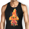 Black Wizard Tank Top - Adult & Kids T-Shirts, Sweatshirts & Hoodies apparel design preview 1
