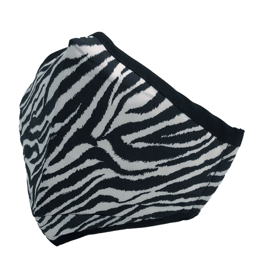 Girlie Girl Preppy Zebra Protective Mask - Adult & Kids T-Shirts, Sweatshirts & Hoodies apparel design preview 1