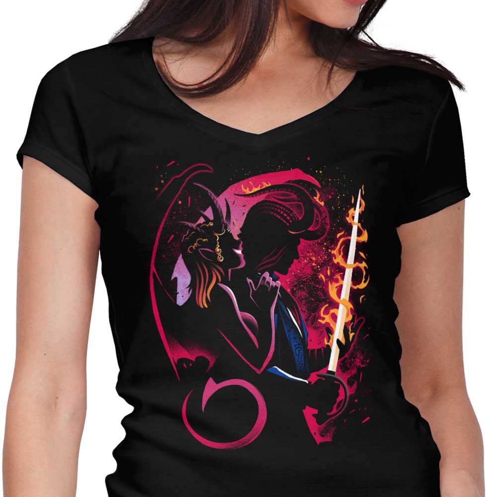 Blade of Frontiers Women's V-Neck - Adult & Kids T-Shirts, Sweatshirts & Hoodies apparel design preview 1