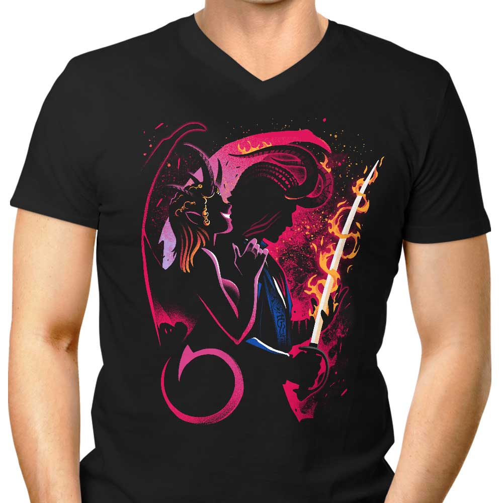 Blade of Frontiers Men's V-Neck - Adult & Kids T-Shirts, Sweatshirts & Hoodies apparel design preview 1