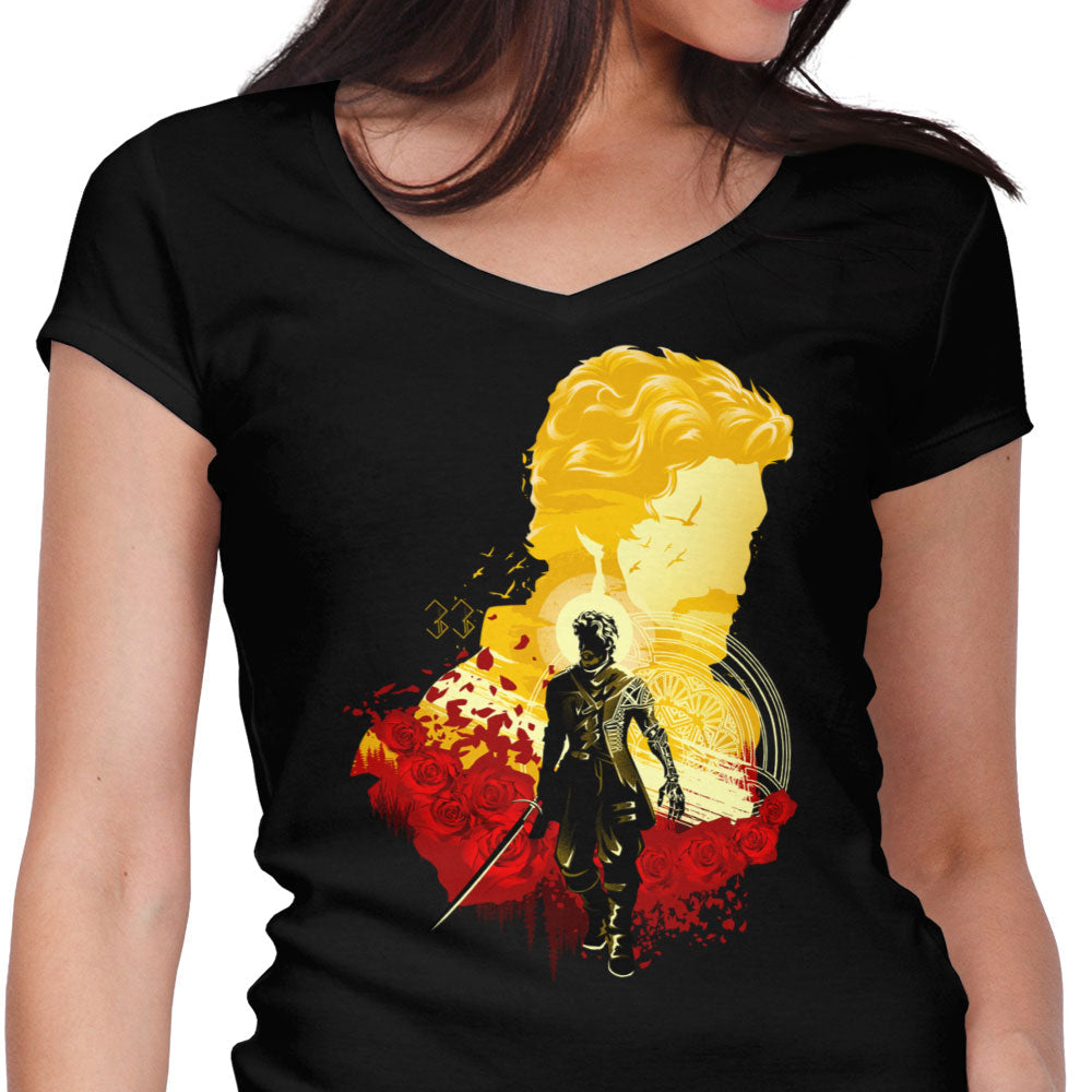 Bladelight Women's V-Neck - Adult & Kids T-Shirts, Sweatshirts & Hoodies apparel design preview 1