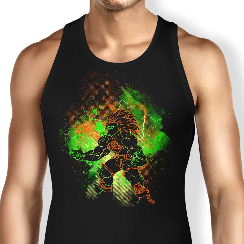 Blanka Art Tank Top - Adult & Kids T-Shirts, Sweatshirts & Hoodies apparel design preview 1