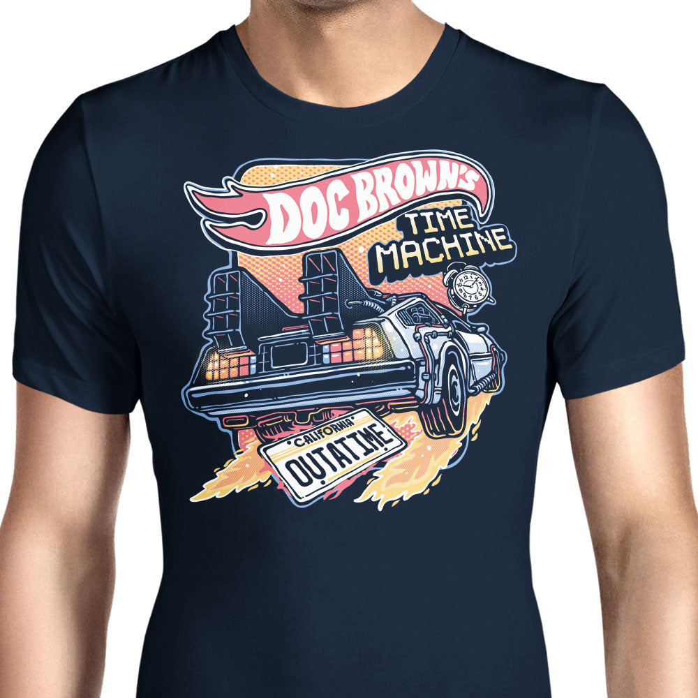 Blazing Time Machine Men's Apparel - Adult & Kids T-Shirts, Sweatshirts & Hoodies apparel design preview 1