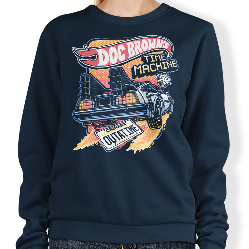 Blazing Time Machine - Adult & Kids T-Shirts, Sweatshirts & Hoodies apparel design preview 1