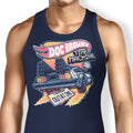 Blazing Time Machine Tank Top - Adult & Kids T-Shirts, Sweatshirts & Hoodies apparel design preview 1