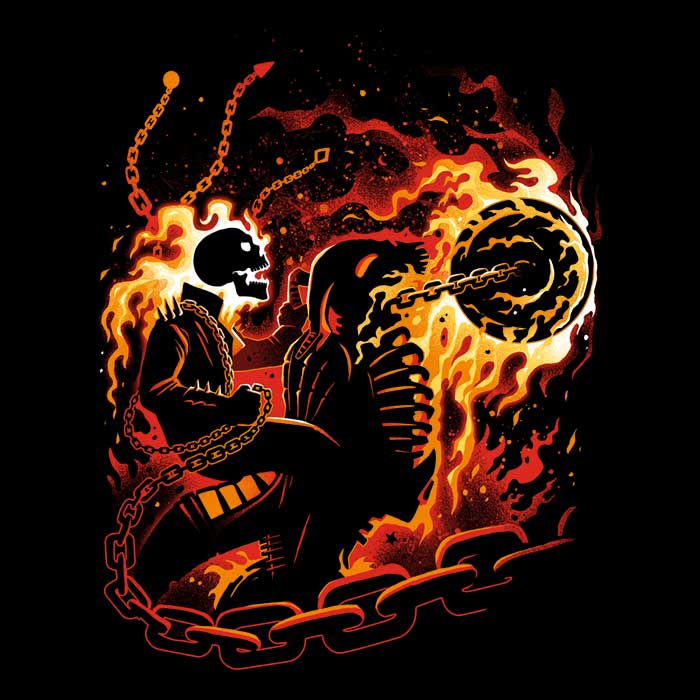 Blazing Vengeance Men's Apparel - Adult & Kids T-Shirts, Sweatshirts & Hoodies apparel design preview 2