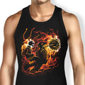 Blazing Vengeance Tank Top - Adult & Kids T-Shirts, Sweatshirts & Hoodies apparel design preview 1