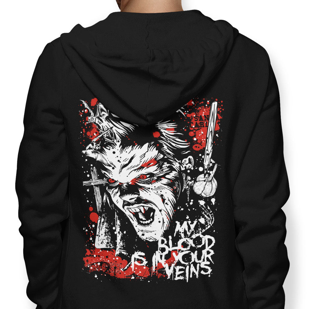 Blood in Your Veins - Adult & Kids T-Shirts, Sweatshirts & Hoodies apparel design preview 1