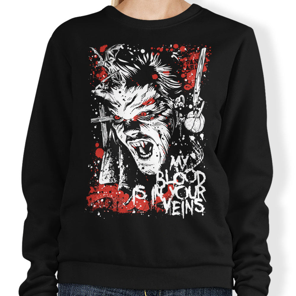Blood in Your Veins - Adult & Kids T-Shirts, Sweatshirts & Hoodies apparel design preview 1