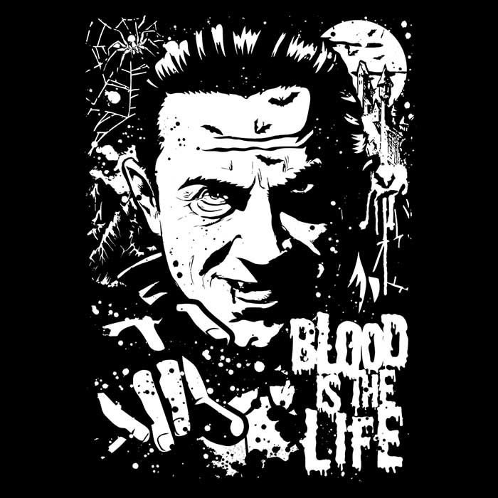 Blood is the Life Women's Apparel - Adult & Kids T-Shirts, Sweatshirts & Hoodies apparel design preview 2