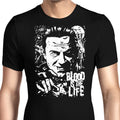 Blood is the Life Men's Apparel - Adult & Kids T-Shirts, Sweatshirts & Hoodies apparel design preview 1