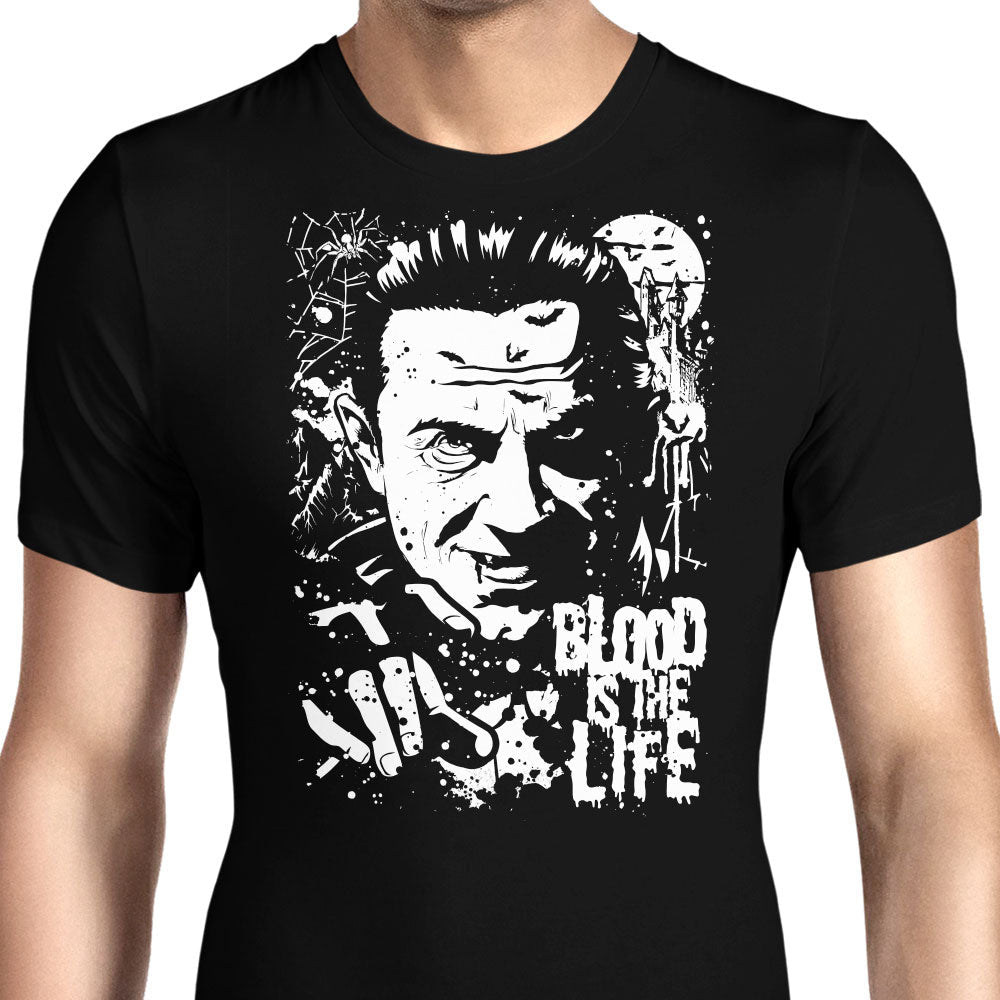 Blood is the Life Men's Apparel - Adult & Kids T-Shirts, Sweatshirts & Hoodies apparel design preview 1