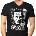 Blood is the Life Men's V-Neck - Adult & Kids T-Shirts, Sweatshirts & Hoodies apparel design preview 1