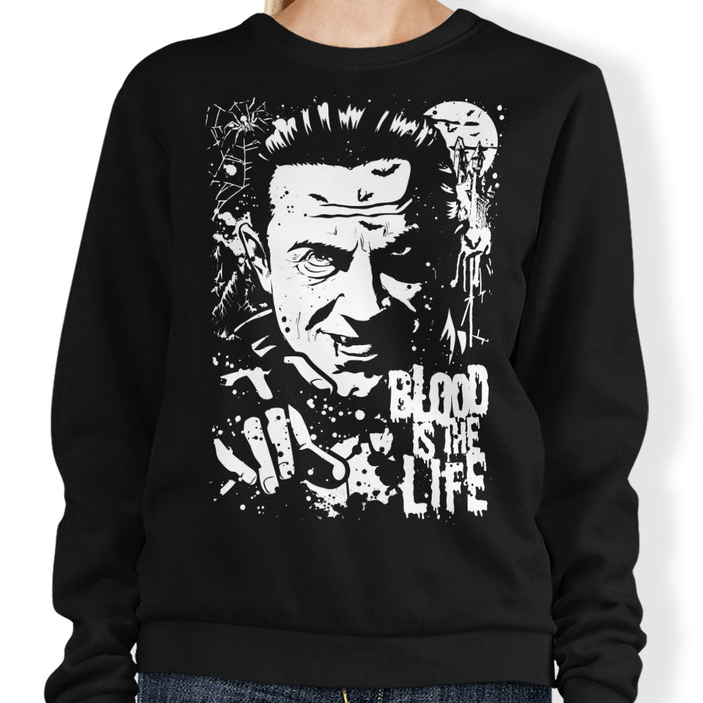 Blood is the Life - Adult & Kids T-Shirts, Sweatshirts & Hoodies apparel design preview 1