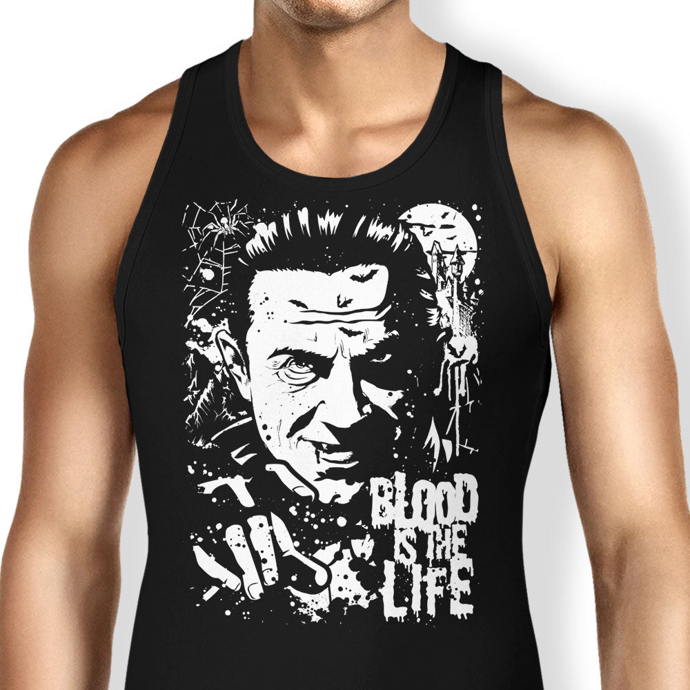 Blood is the Life Tank Top - Adult & Kids T-Shirts, Sweatshirts & Hoodies apparel design preview 1
