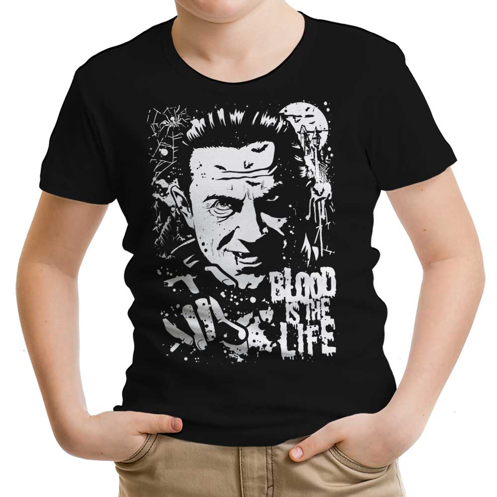 Blood is the Life Youth Apparel - Adult & Kids T-Shirts, Sweatshirts & Hoodies apparel design preview 1