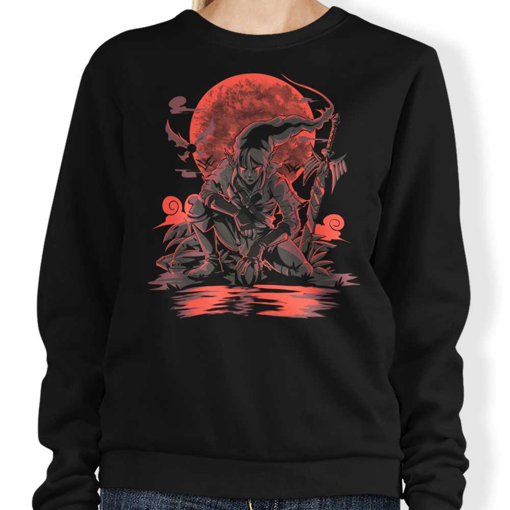 Blood Moon Rises - Adult & Kids T-Shirts, Sweatshirts & Hoodies apparel design preview 1