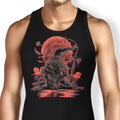 Blood Moon Rises Tank Top - Adult & Kids T-Shirts, Sweatshirts & Hoodies apparel design preview 1