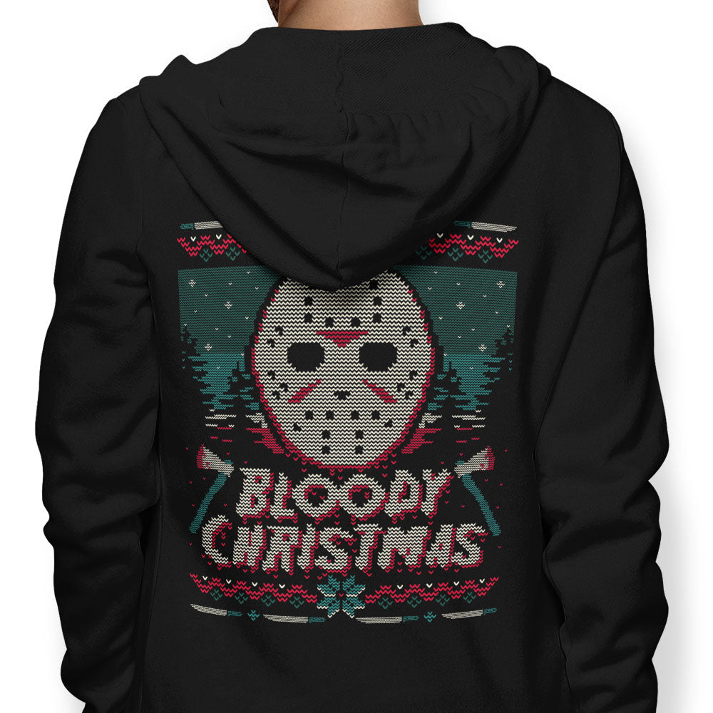 Bloody Ugly Christmas - Adult & Kids T-Shirts, Sweatshirts & Hoodies apparel design preview 1