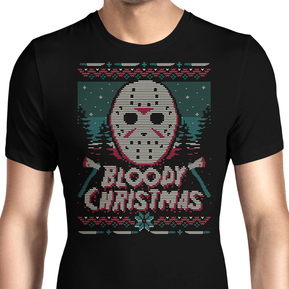 Bloody Ugly Christmas Men's Apparel - Adult & Kids T-Shirts, Sweatshirts & Hoodies apparel design preview 1