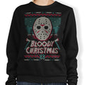 Bloody Ugly Christmas - Adult & Kids T-Shirts, Sweatshirts & Hoodies apparel design preview 1