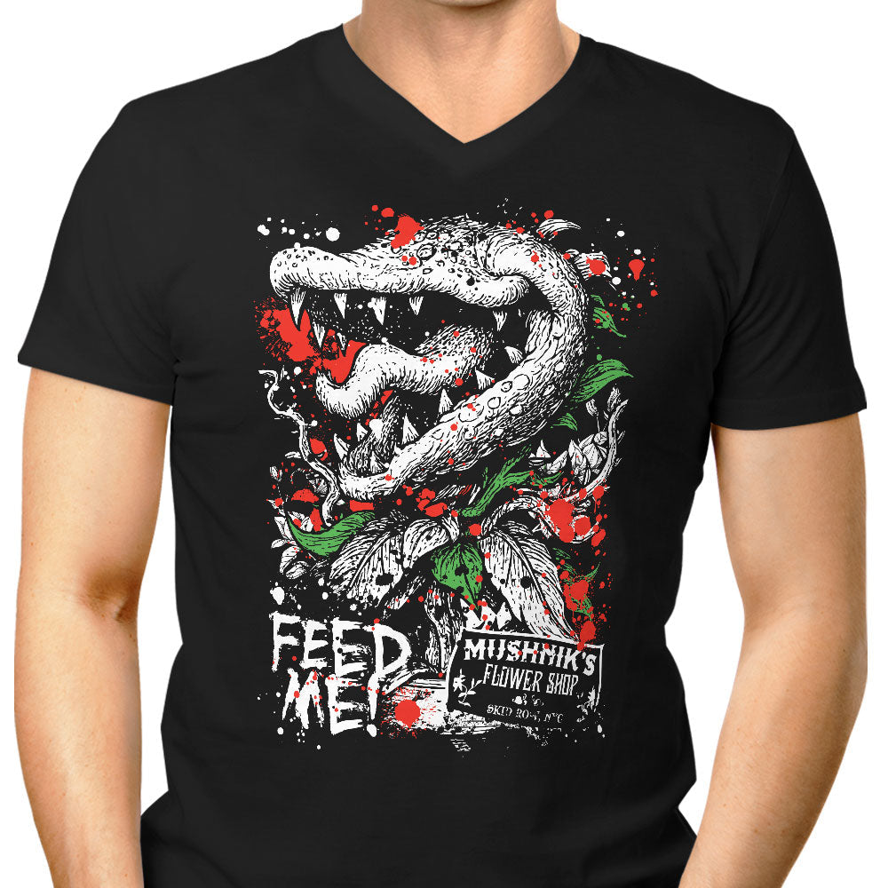 Bloom of Doom Men's V-Neck - Adult & Kids T-Shirts, Sweatshirts & Hoodies apparel design preview 1