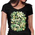 Blooming Garden Women's V-Neck - Adult & Kids T-Shirts, Sweatshirts & Hoodies apparel design preview 1