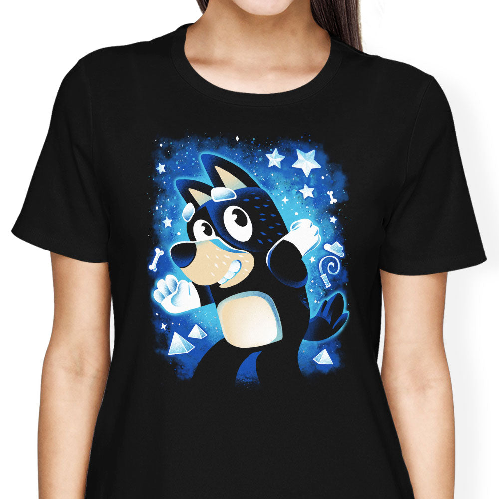 Blue Dog Dad Women's Apparel - Adult & Kids T-Shirts, Sweatshirts & Hoodies apparel design preview 1