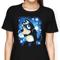 Blue Dog Dad Women's Apparel - Adult & Kids T-Shirts, Sweatshirts & Hoodies apparel design preview 1