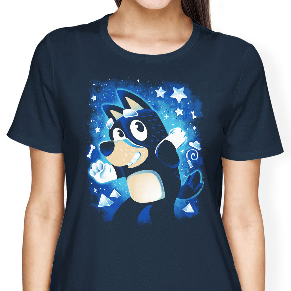 Blue Dog Dad Women's Apparel - Adult & Kids T-Shirts, Sweatshirts & Hoodies apparel design preview 2