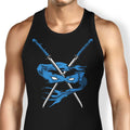 Blue Fury Tank Top - Adult & Kids T-Shirts, Sweatshirts & Hoodies apparel design preview 1