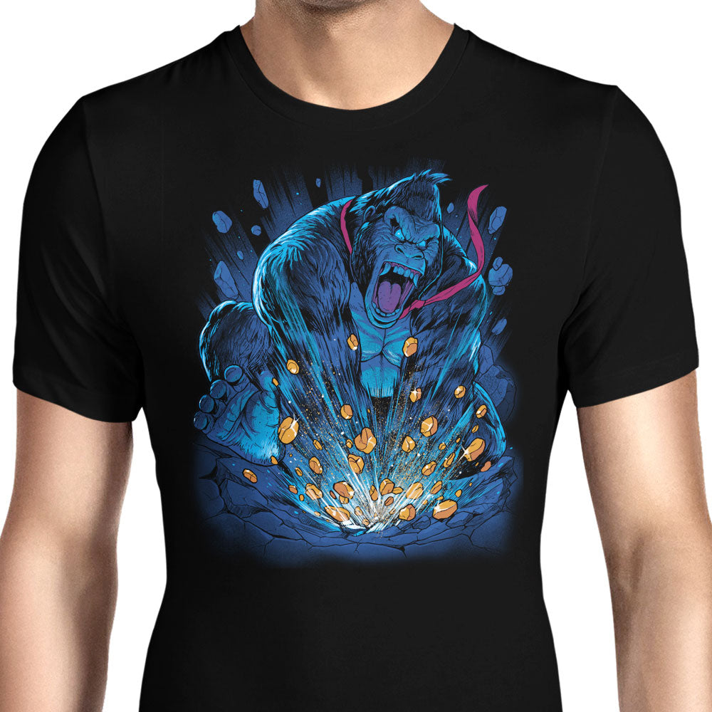 Blue Gorilla Men's Apparel - Adult & Kids T-Shirts, Sweatshirts & Hoodies apparel design preview 1