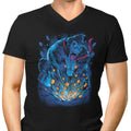 Blue Gorilla Men's V-Neck - Adult & Kids T-Shirts, Sweatshirts & Hoodies apparel design preview 1