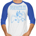 Blue Heeler 3/4 Sleeve Raglan - Adult & Kids T-Shirts, Sweatshirts & Hoodies apparel design preview 1