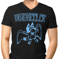 Blue Heeler Men's V-Neck - Adult & Kids T-Shirts, Sweatshirts & Hoodies apparel design preview 1
