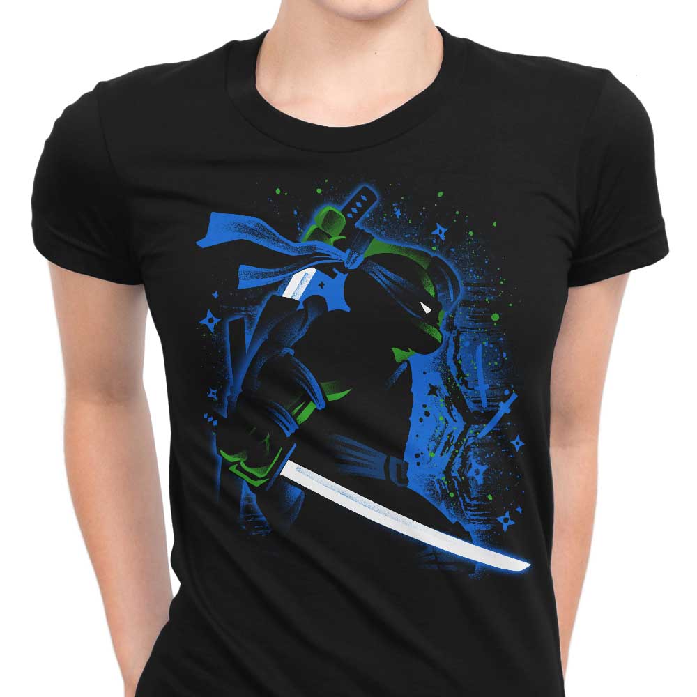 Blue Leader Ninja Women's Apparel - Adult & Kids T-Shirts, Sweatshirts & Hoodies apparel design preview 1