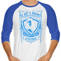 Blue Lions Officers 3/4 Sleeve Raglan - Adult & Kids T-Shirts, Sweatshirts & Hoodies apparel design preview 1