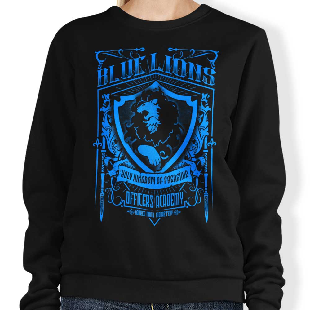 Blue Lions Officers - Adult & Kids T-Shirts, Sweatshirts & Hoodies apparel design preview 1