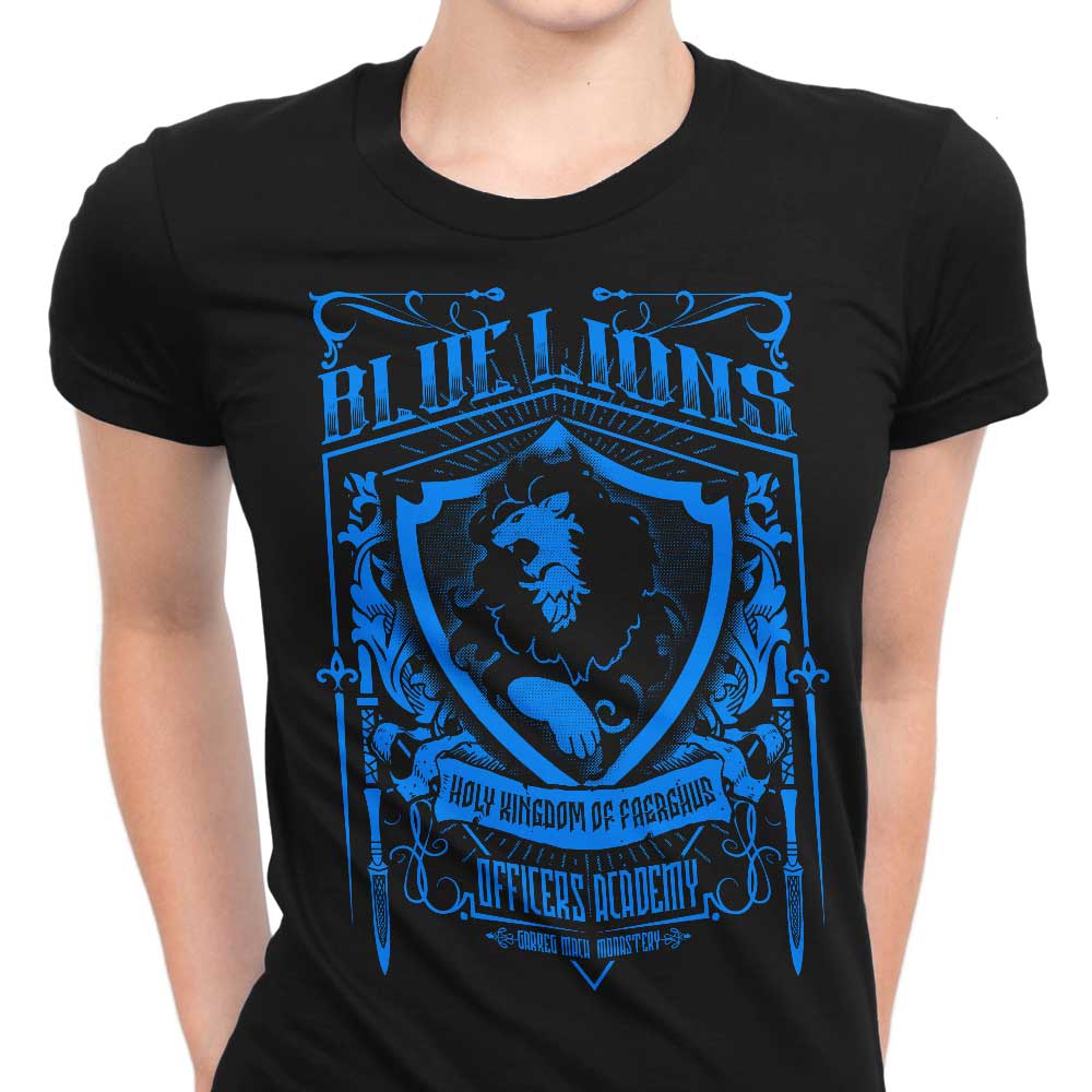 Blue Lions Officers Women's Apparel - Adult & Kids T-Shirts, Sweatshirts & Hoodies apparel design preview 1