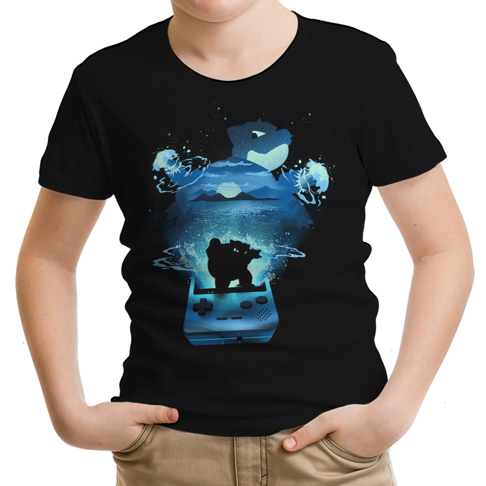 Blue Pocket Gaming Youth Apparel - Adult & Kids T-Shirts, Sweatshirts & Hoodies apparel design preview 1