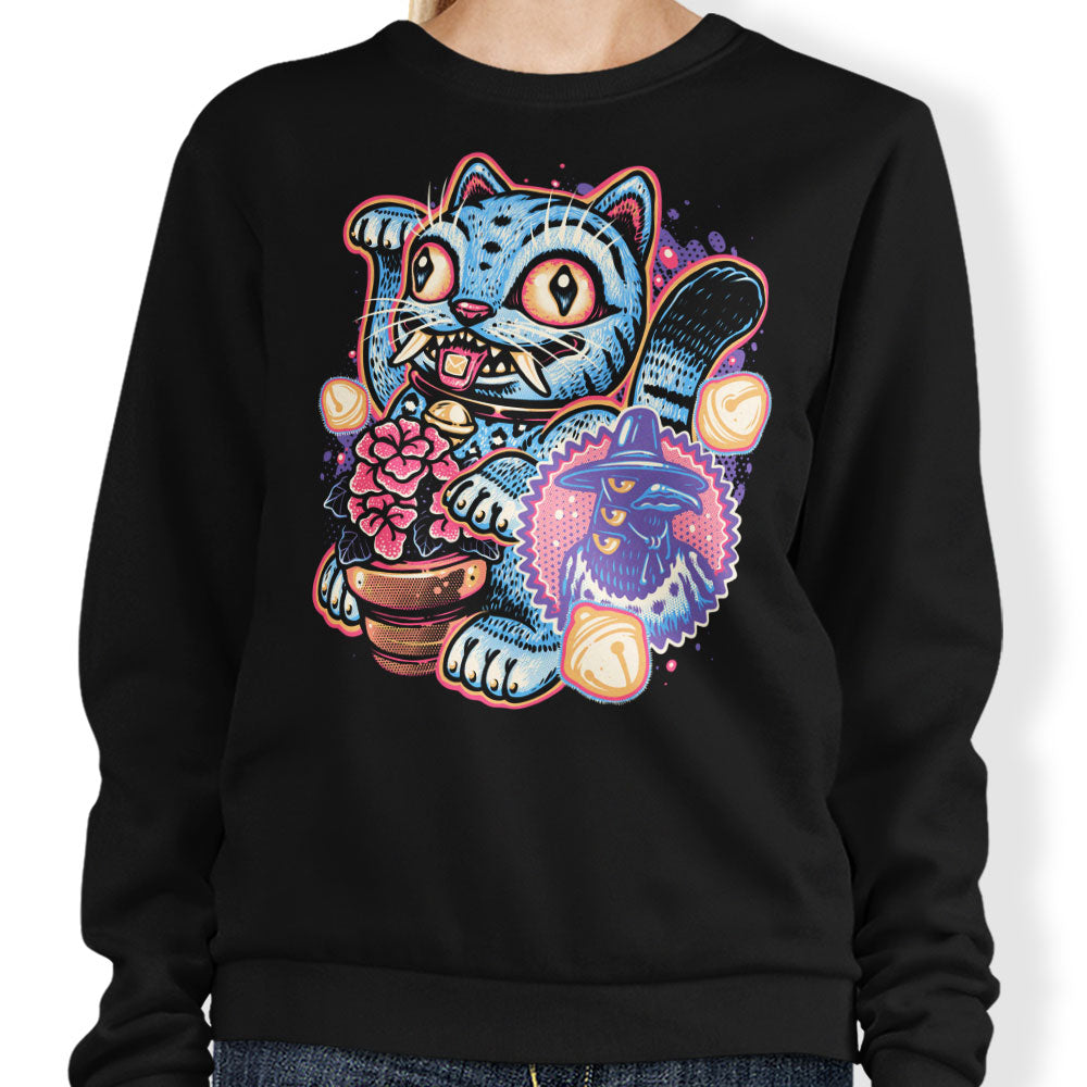 Blue Tiger of Prosperity - Adult & Kids T-Shirts, Sweatshirts & Hoodies apparel design preview 1
