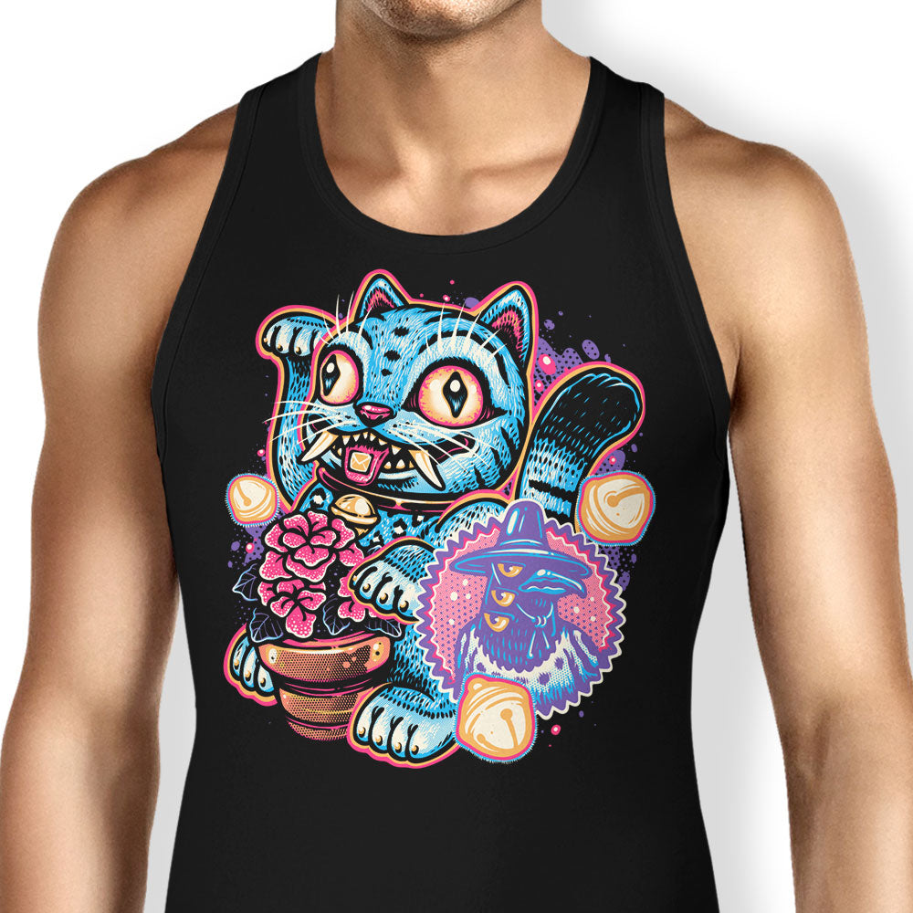 Blue Tiger of Prosperity Tank Top - Adult & Kids T-Shirts, Sweatshirts & Hoodies apparel design preview 1