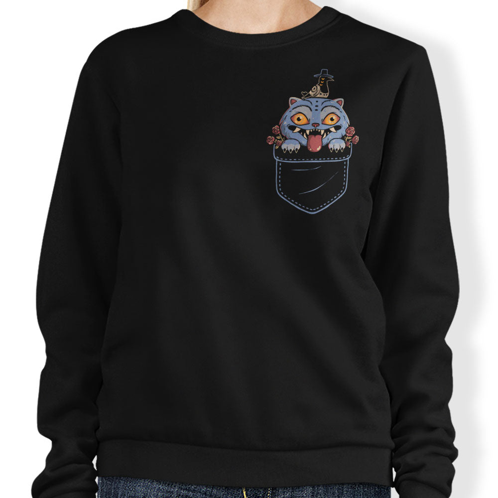 Blue Tiger Pocket - Adult & Kids T-Shirts, Sweatshirts & Hoodies apparel design preview 1