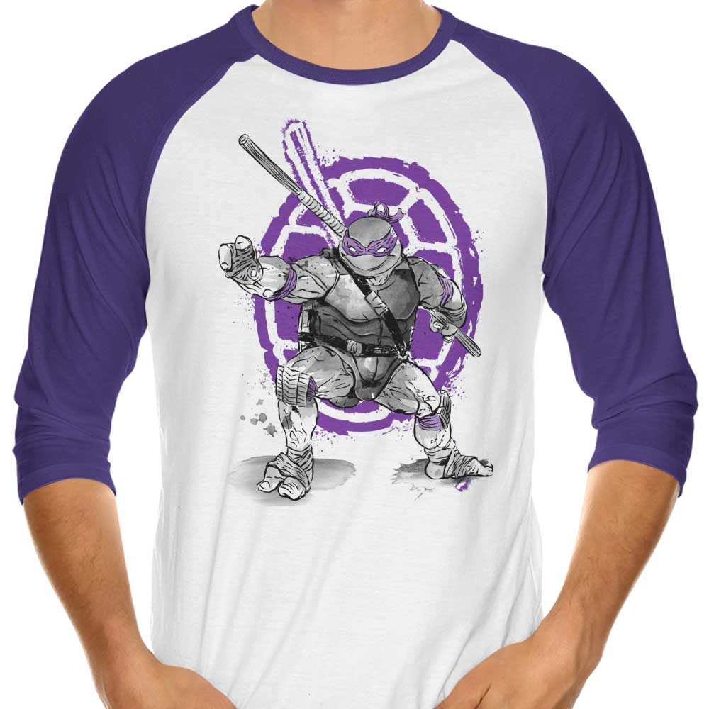 Bo Sumi-e 3/4 Sleeve Raglan - Adult & Kids T-Shirts, Sweatshirts & Hoodies apparel design preview 1