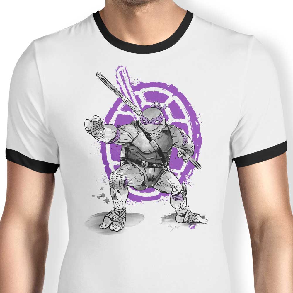 Bo Sumi-e Ringer - Adult & Kids T-Shirts, Sweatshirts & Hoodies apparel design preview 1