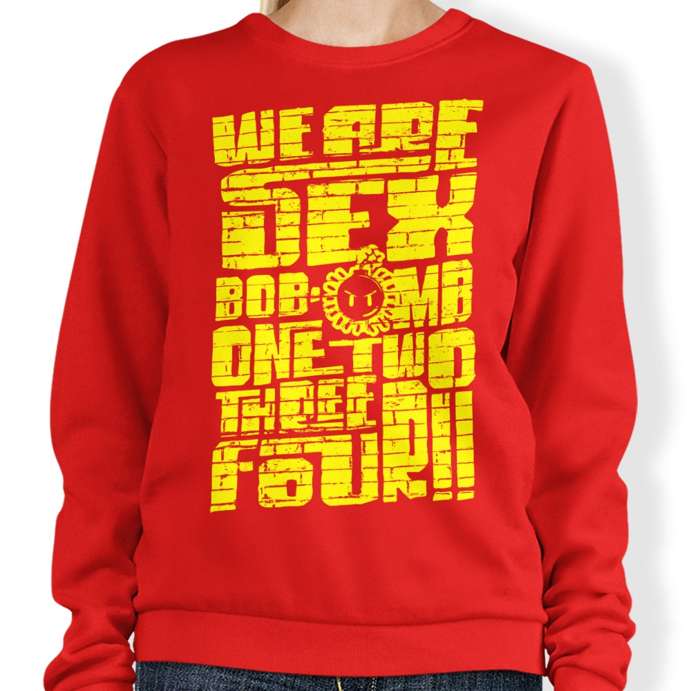 Bob-omb-Wall-Art - Adult & Kids T-Shirts, Sweatshirts & Hoodies apparel design preview 1